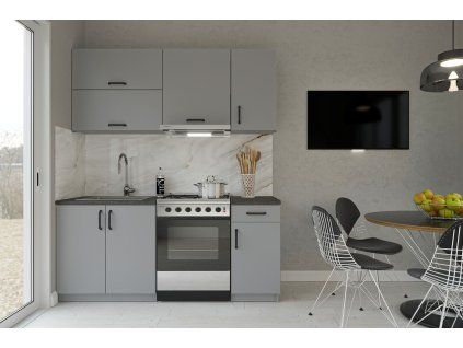 capri 180 m kuchyna grey mouse 1