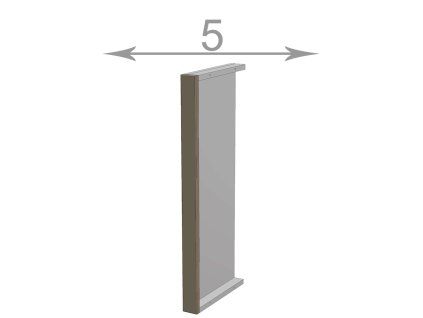 kuchynsky horny pilaster sirka 5 cm