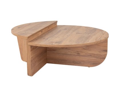 Dvojdielny konferenčný stolík MELANIA, borovica Atlantic