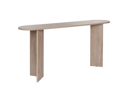 Konzolový stolík COPPER, traventine