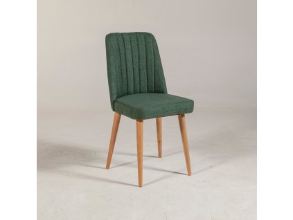 Jedálenské stoličky LUCY, borovica Atlantic / zelená