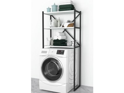 Regál na práčku ZUERA, biela