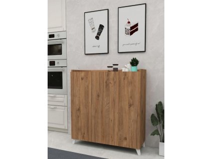 Trojdverová komoda SOFT, borovica