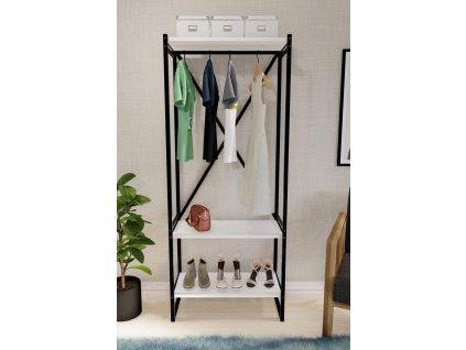 Kovový stojan BILBAO, biela