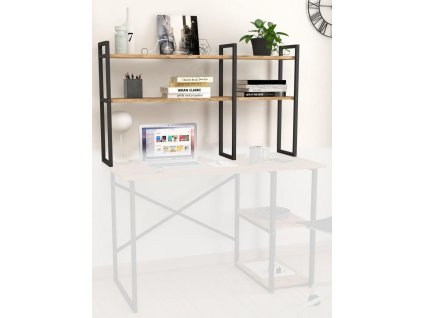 Regál na pracovný stôl ROBERT, borovica