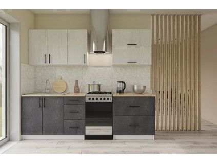 moderna kuchyna glamour1 200 cm