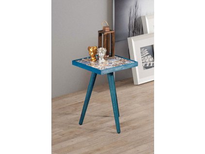 Konferenčný stolík ESTRADA, modrá