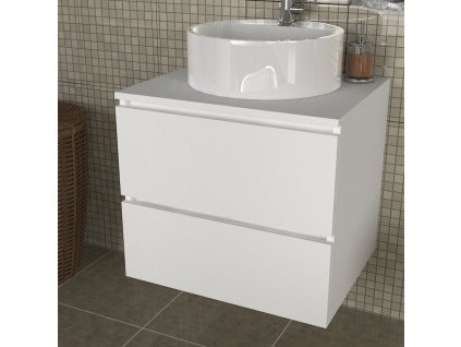 Skrinka pod umývadlo CARMELA, biela
