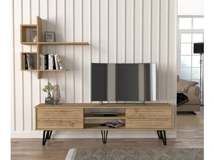 Štýlový TV stolík FREDDY, sapphire