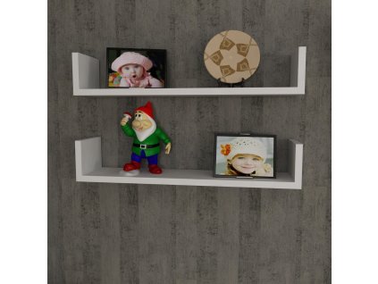 Set závesných políc IRENA, biele