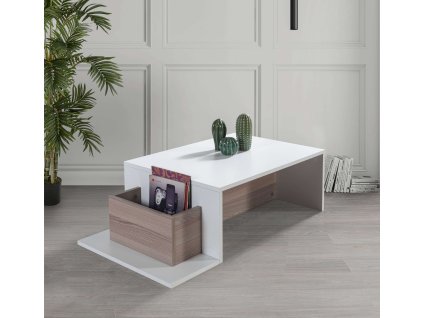 Konferenčný stolík POTTER, biela/cordoba