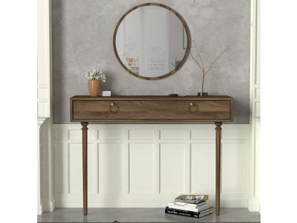 6302 godly m konzolovy stolek s nastennym zrcadlem orech hw8zdhhhupl4npkv