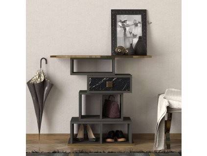 6371 hertha luxusni konzolovy stolek antracit cerny mramor mgcwlyh09itikmt4