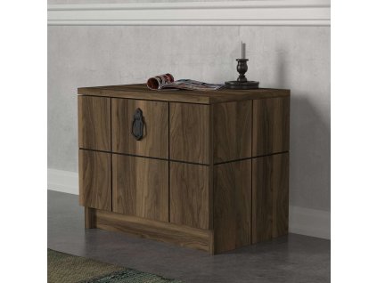 Nočný stolík LUST, orech