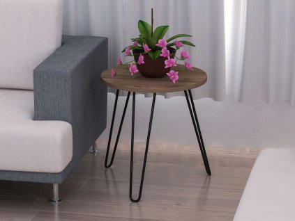 Príručný stolík BERIETE, orech