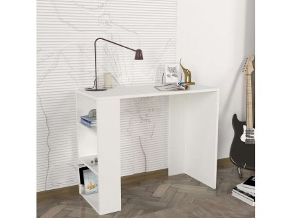 Písací stôl ENYA, biela