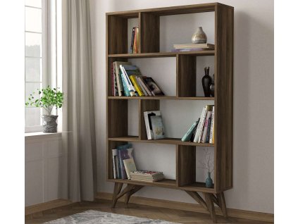 Policový regál MINGO, orech