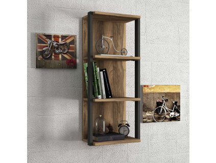 Závesná polica LUST, orech