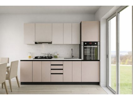 Moderná kuchyňa 260 STELLA, nymphaea albumu / satin