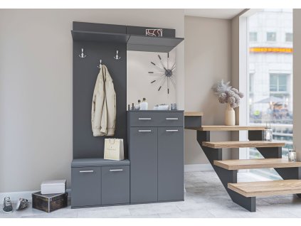 Predsieň ARMADIO, grafit grey