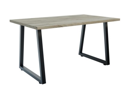 Jedálenský stôl GEORGIA 160, dub Craft sivý