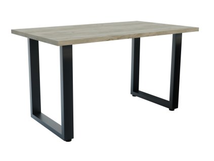 Jedálenský stôl VERDY 160, dub Craft sivý