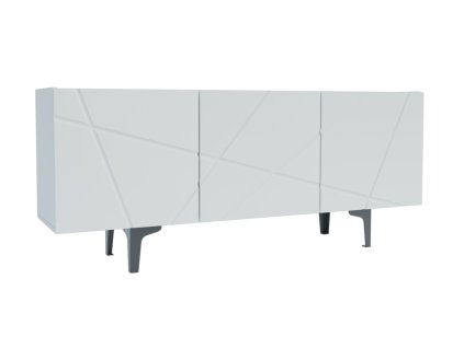 TV stolík FANCY, biely