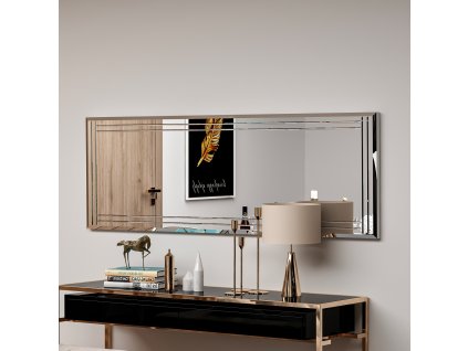 Nástenné zrkadlo BRENDA, biela