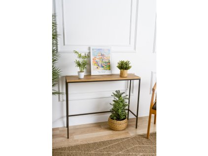 Konzolový stolík PINK, čierna