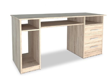 Písací stôl so šuplíkmi MADAL II