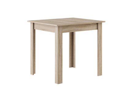Jedálenský stôl 80x80 VALENT, dub Sonoma