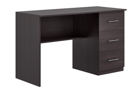 PC stolík E4-wenge-pravý JONAS