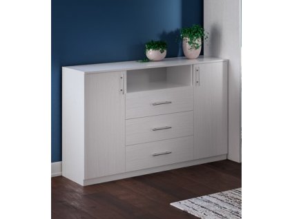 Komoda VENA, biele drevo