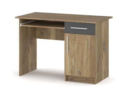 Písací stôl DYLAN 1, dub Flagstaff