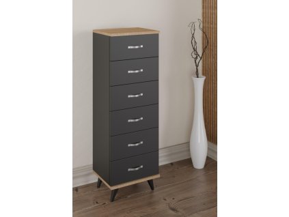 11570 uzka komoda seda