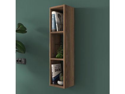 Závesný regál WALLET, orech