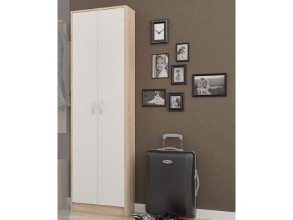 Dvojdverová šatníková skriňa SAGITTA