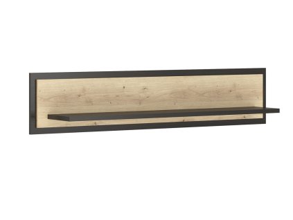 Polica ZOLNA, dub artisan/wenge