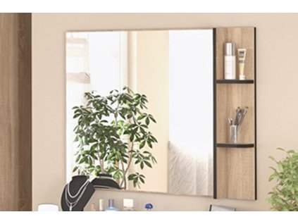 Zrkadlo VALENTÍNA, sonoma/wenge