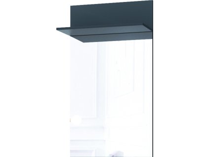 Nástenné zrkadlo SAMBRE, dub Artisan/antracit