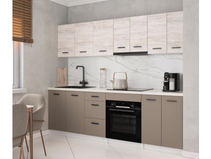 Kuchynská zostava 240 VANESA, artwood/toffi