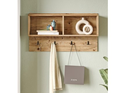 Vešiakový panel BRAIN 1, borovica