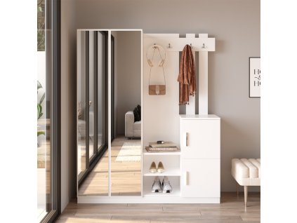 Moderná predsieňová zostava DADA 8, biela