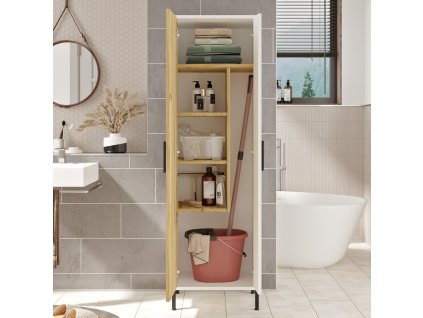 4916 vysoka policova skrina dub left biela dylan 1 gswdmdzcwirg4zt0