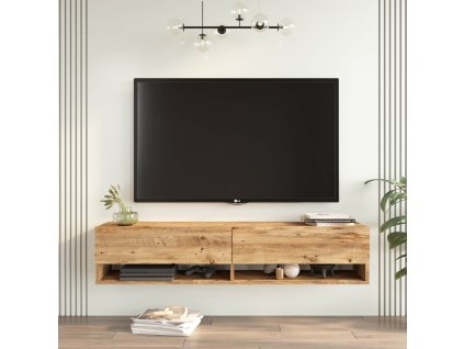 Závesný TV stolík FREY 11, farba borovice