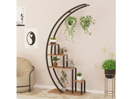 Stojan na kvety WISP, borovice Atlantic / čierna