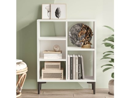 Regál LIDO 1, farba biela