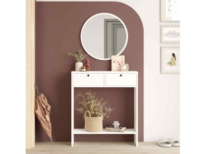 5018 moderne dizajnove toaletny stolik biela loren tkb83oxkekoexlzf