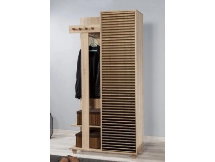 Predsieňová zostava 90/220 TUBE, dub Sonoma