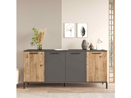 5576 robustna moderne dizajnove komoda skrinka borovice antracit rulus 0pxoc1jstpzhwhkf